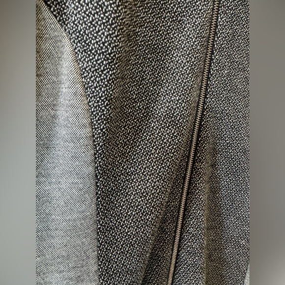 Theory Cheyenne Zipper Front Color Block Dress - Picture 5 of 9